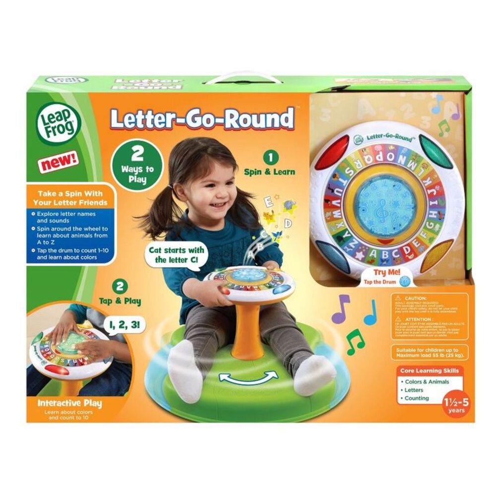 LeapFrog -  Letter-Go-Round Educational Learning Toy  Green - Picture 6 of 6